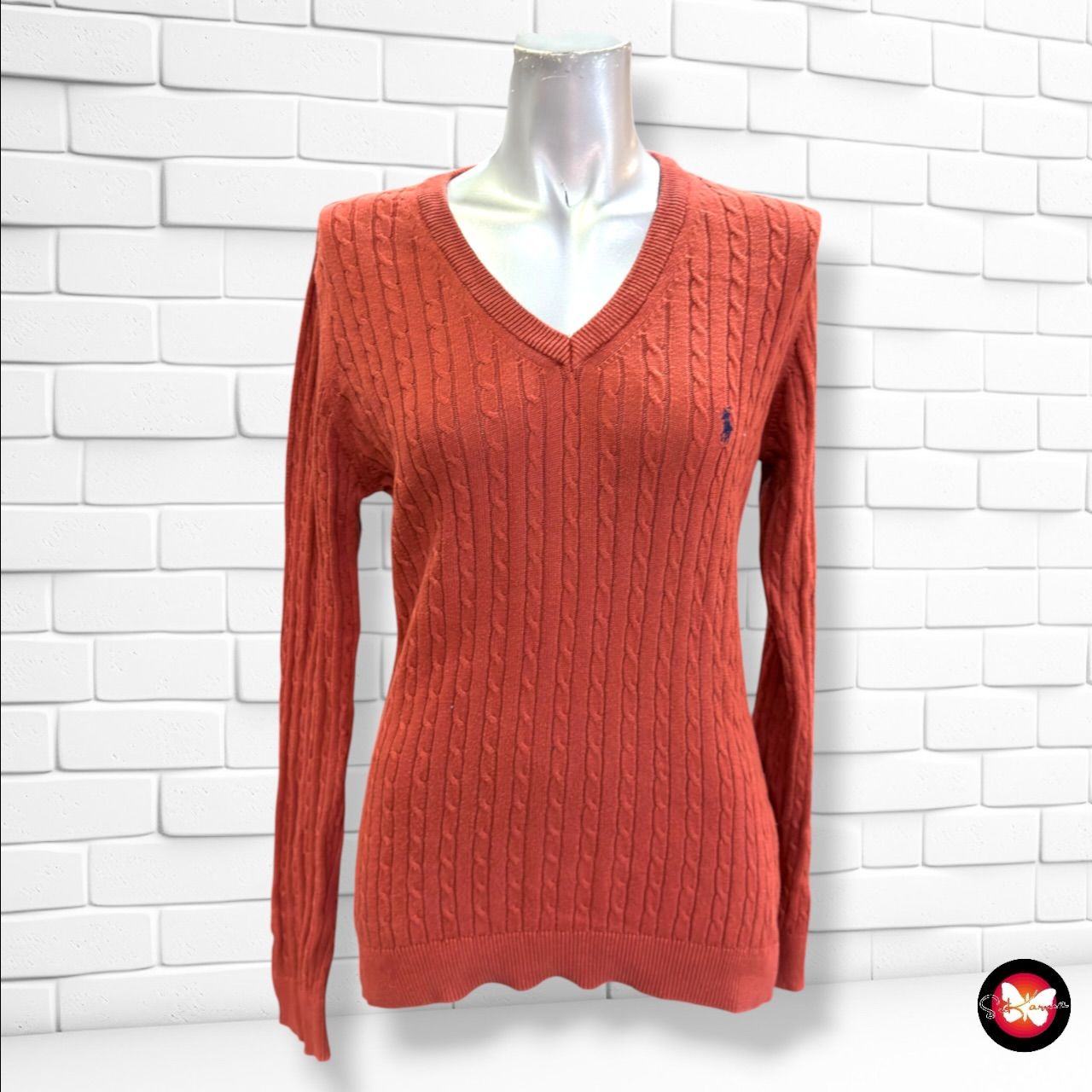 **HOY** Jersey POLO RALPH LAUREN color Ladrillo Talla M