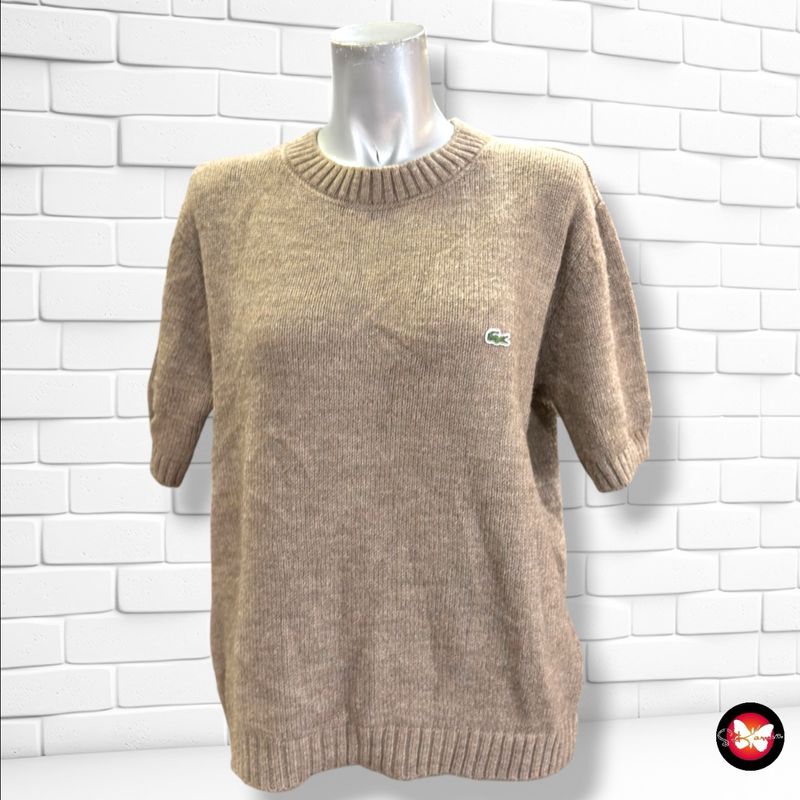 **HOY** Jersey de manga corta LACOSTE color Habano Talla L
