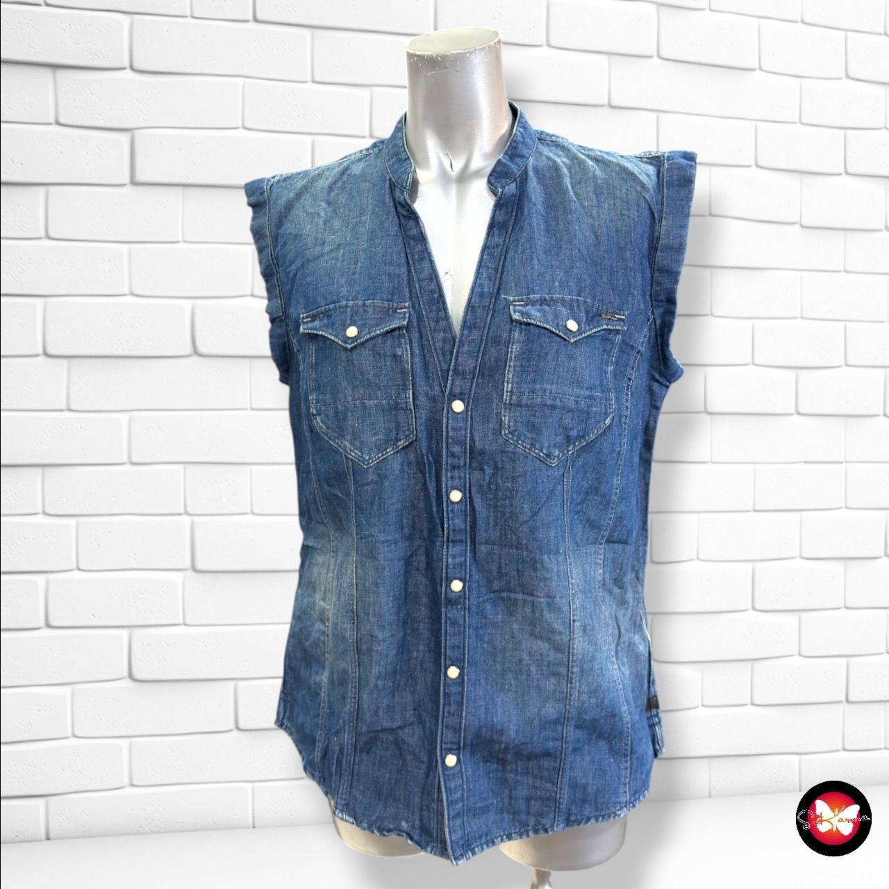 **HOY** Camisa sin mangas G-STAR color Azul vaquero Talla M