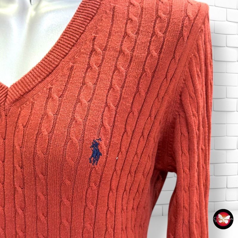 **HOY** Jersey POLO RALPH LAUREN color Ladrillo Talla M