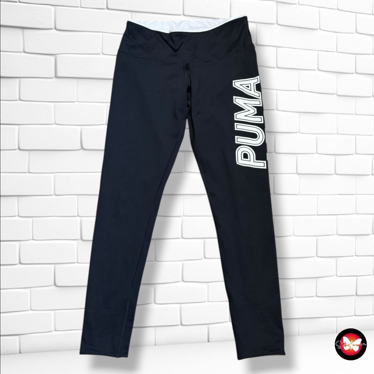 **HOY** Mallas deportivas PUMA color Negro y blanco Talla L