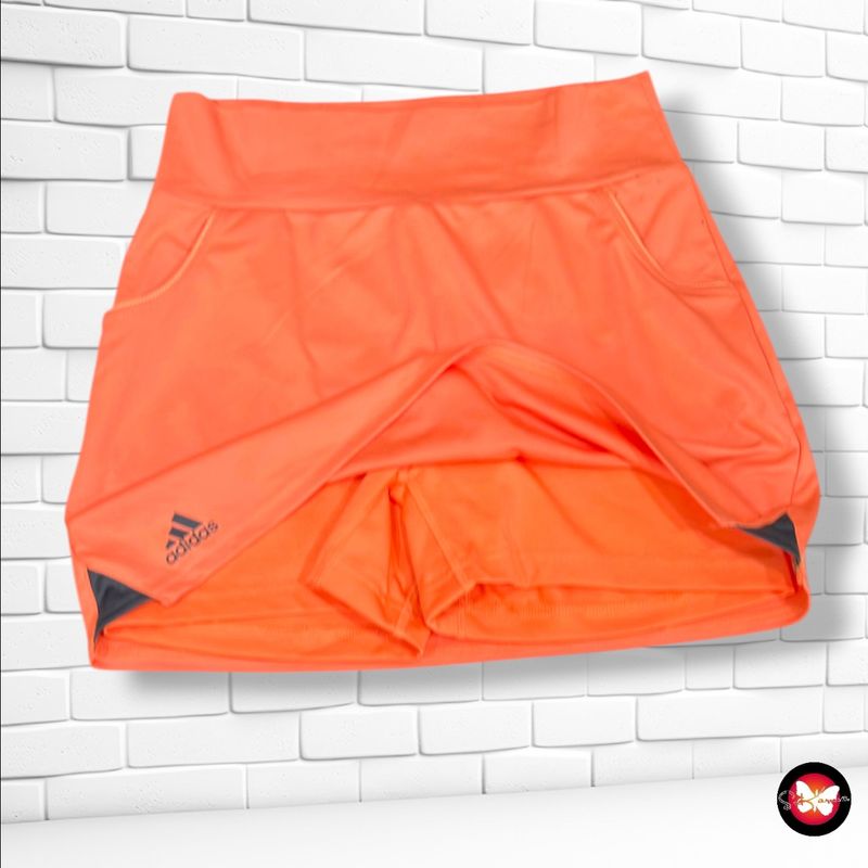 **HOY** Falda deportiva con mallitas ADIDAS color Naranja Talla 13-14 años
