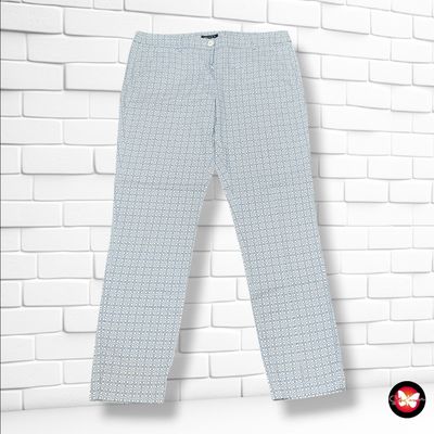 **HOY** Pantalón de vestir RIVER WOODS color Azul y blanco Talla XL