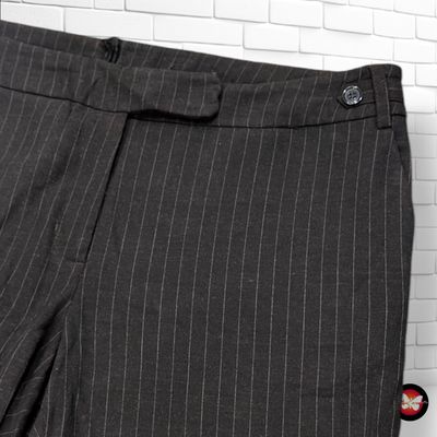 **HOY** Pantalón de vestir de rayitas H&amp;M color Marrón Talla XL