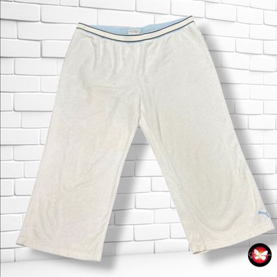 **HOY** Pantalón de chándal pirata de peluchito PUMA color Hueso Talla M