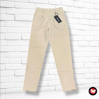 **HOY** Pantalón de vestir  color Camel Talla XS
