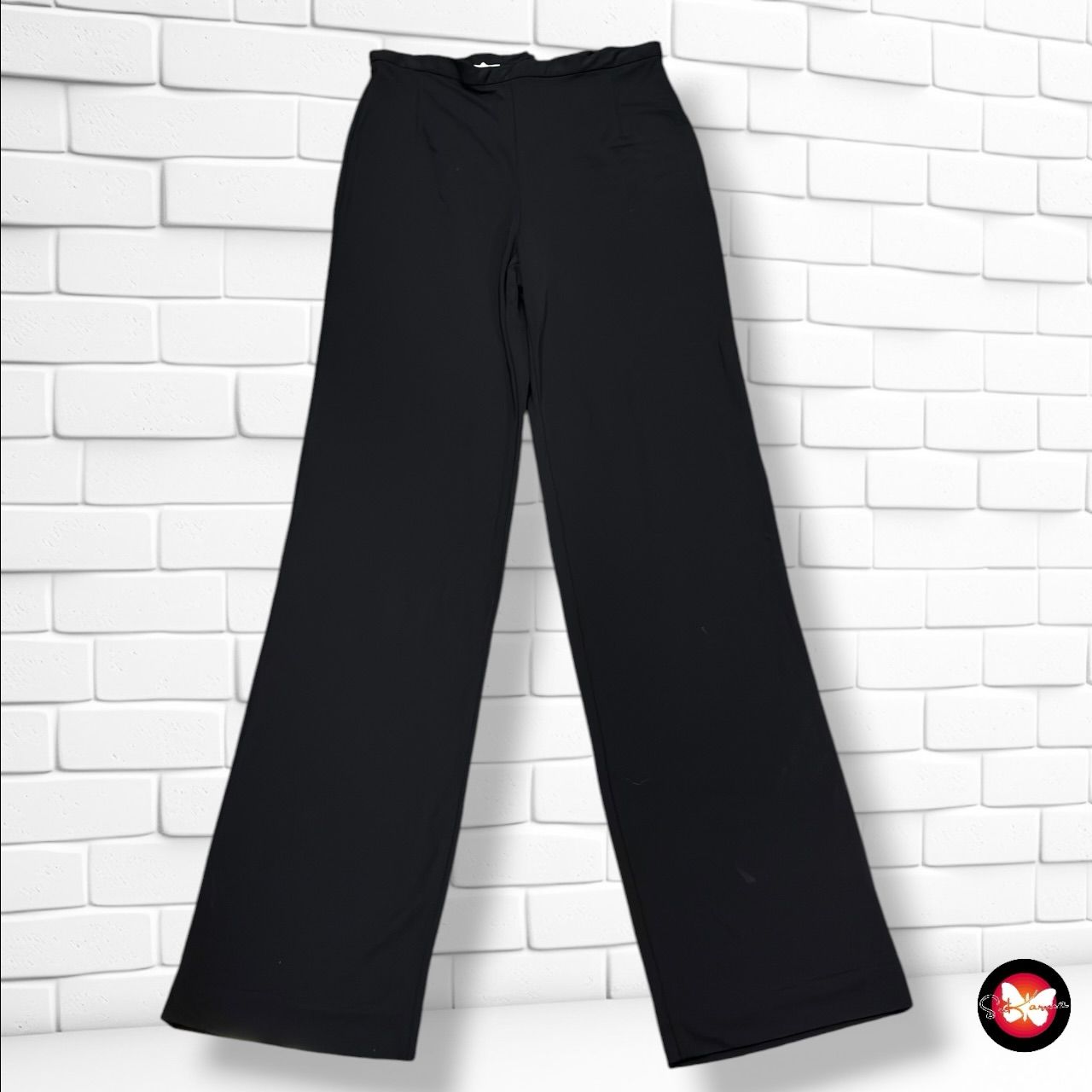 **HOY** Pantalón de vestir de punto MAX MARA color Negro Talla 42 (pequeña)