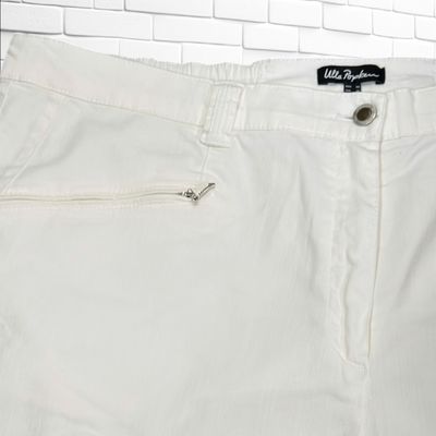 **HOY** Pantalón pirata ULLA POPKEN color Blanco Talla 50