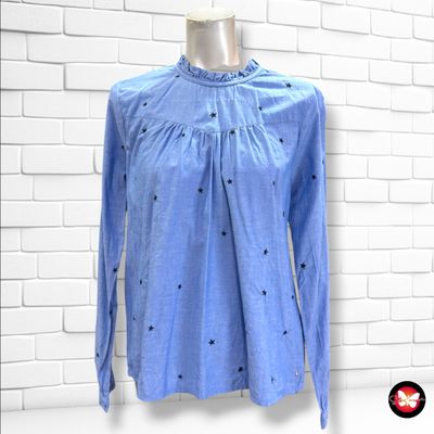**HOY** Blusa de manga larga con estrellitas TOM TAILOR color Azul Talla S