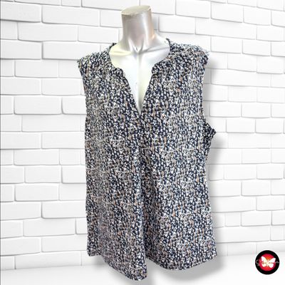 **HOY** Blusa sin mangas de florecitas CORTEFIEL color Varios Talla XXL