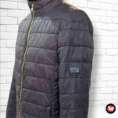 **HOY** Chaqueta acolchada POLO CLUB color Negro Talla Hombre L