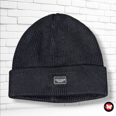**HOY** Gorro de lana TOM TAILOR color Negro Talla ÚNICA