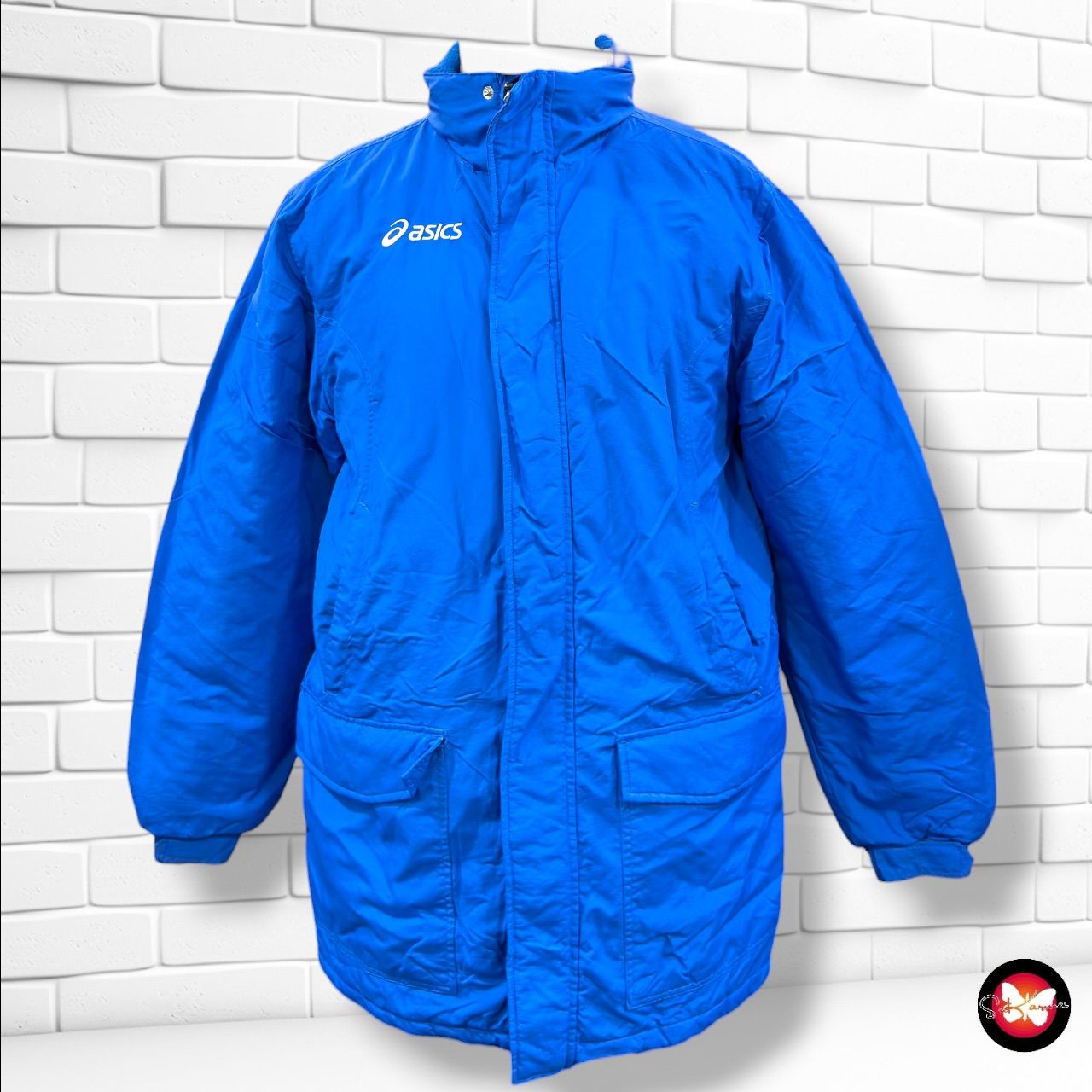 **HOY** Chaqueta acolchada ASICS color Azul Talla Hombre M