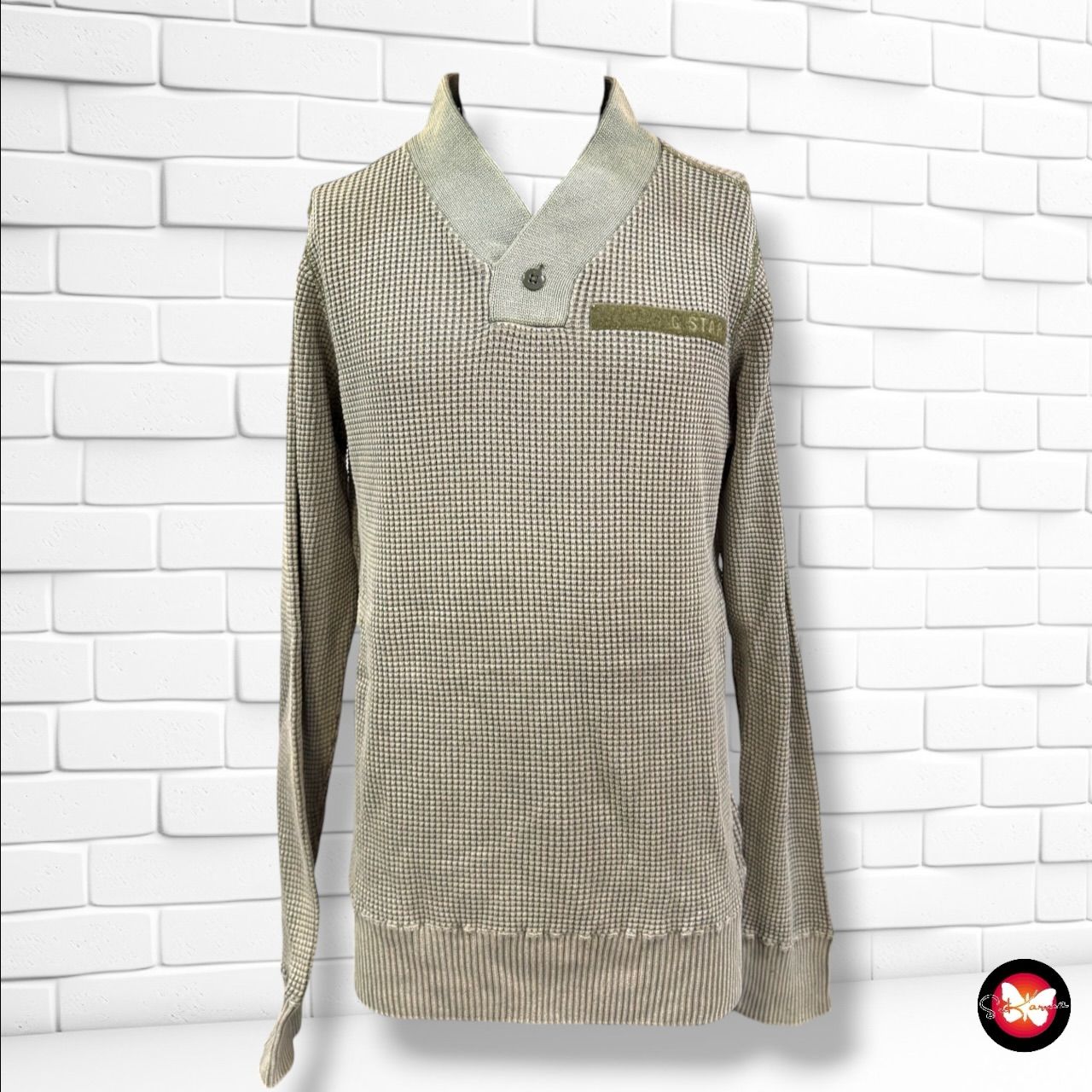 **HOY** Jersey G-STAR color Verde oliva Talla Hombre XL