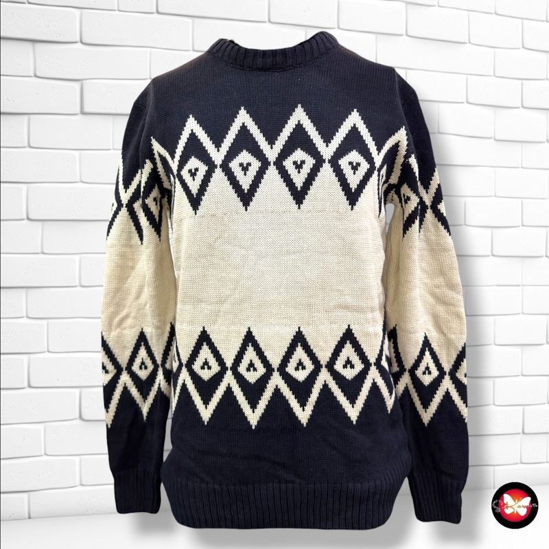 Jersey F&amp;K color Azul marino y crema Talla Hombre XL (pequeña)