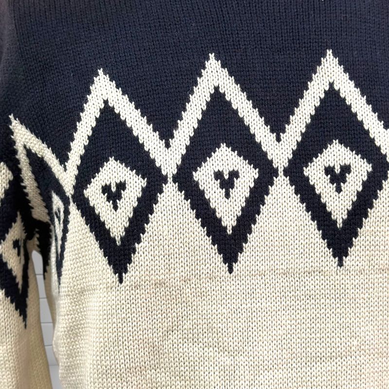 Jersey F&amp;K color Azul marino y crema Talla Hombre XL (pequeña)
