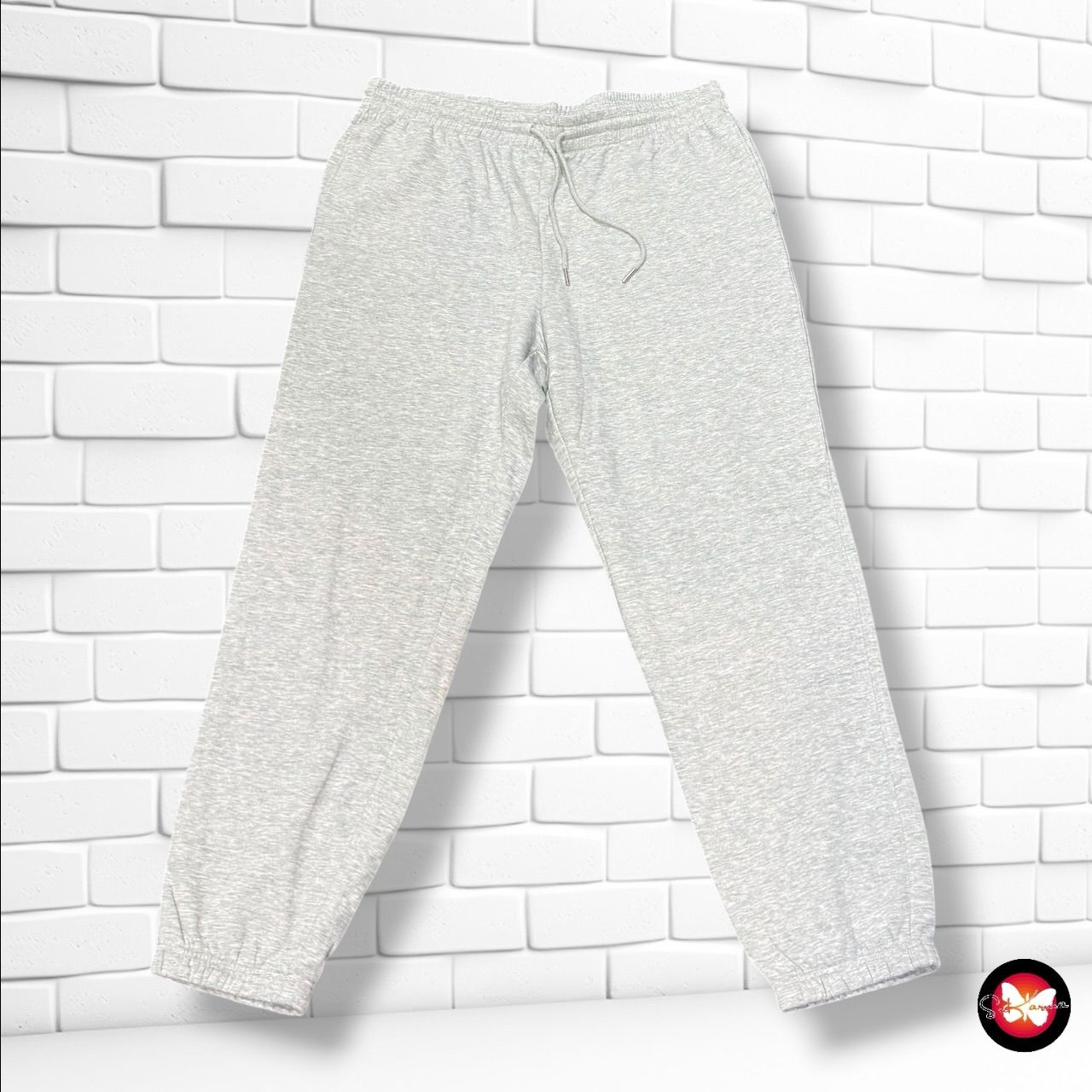 **HOY** Pantalón de chándal H&amp;M color Gris Talla Hombre XL