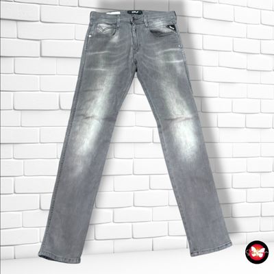 **HOY** Pantalón vaquero ANBASS REPLAY color Gris Talla Hombre W31 L32