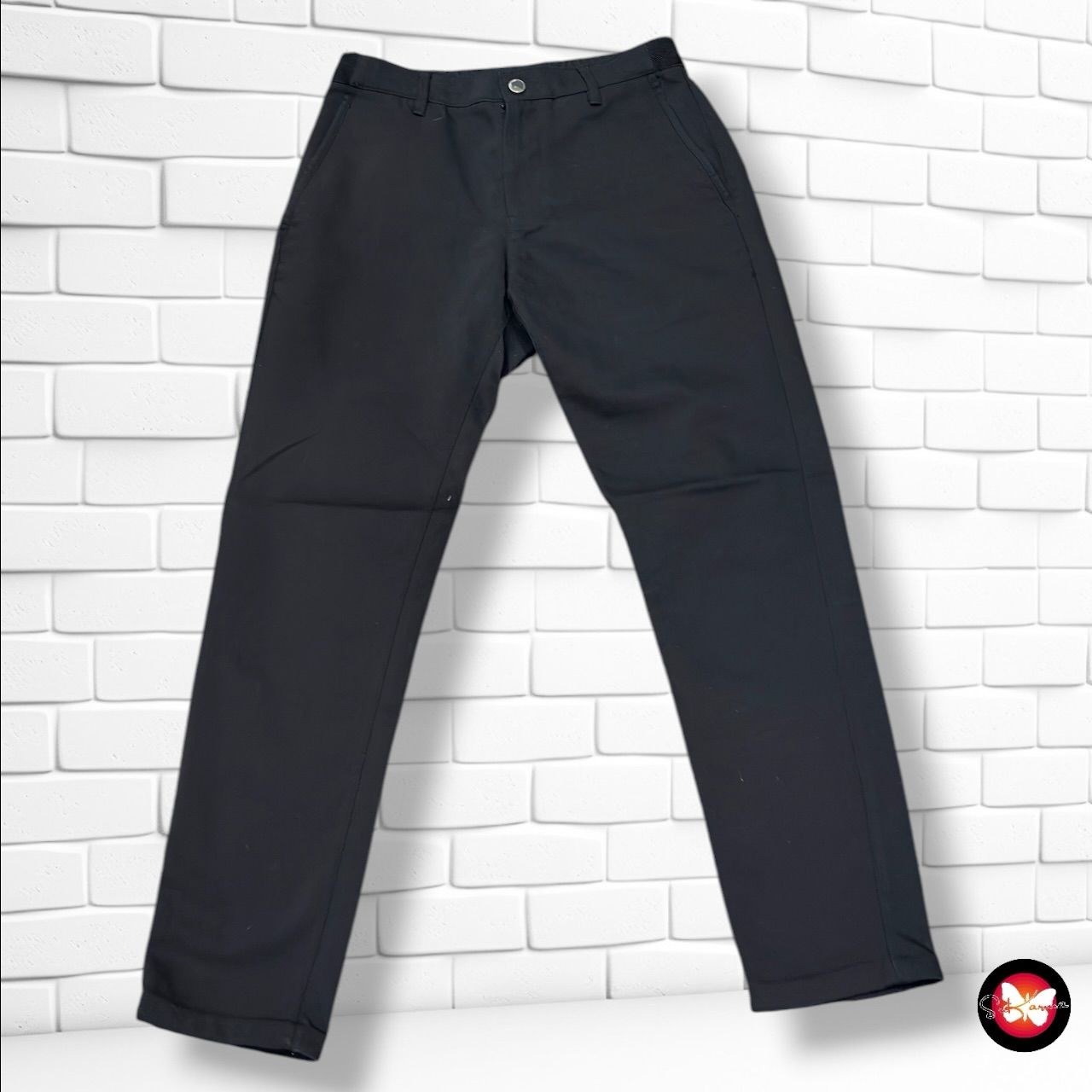 **HOY** Pantalón de vestir ZARA color Negro Talla Hombre S