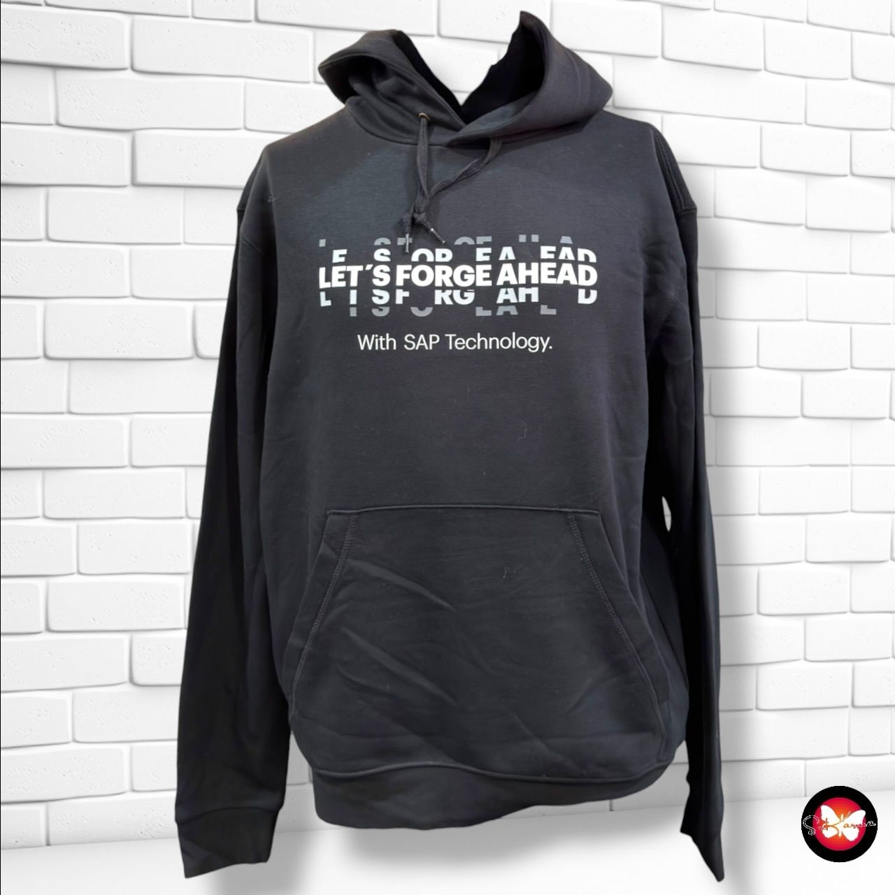 **HOY** Sudadera **PUBLICIDAD**  color Negro Talla Hombre L
