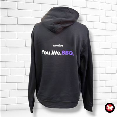 **HOY** Sudadera **PUBLICIDAD**  color Negro Talla Hombre L