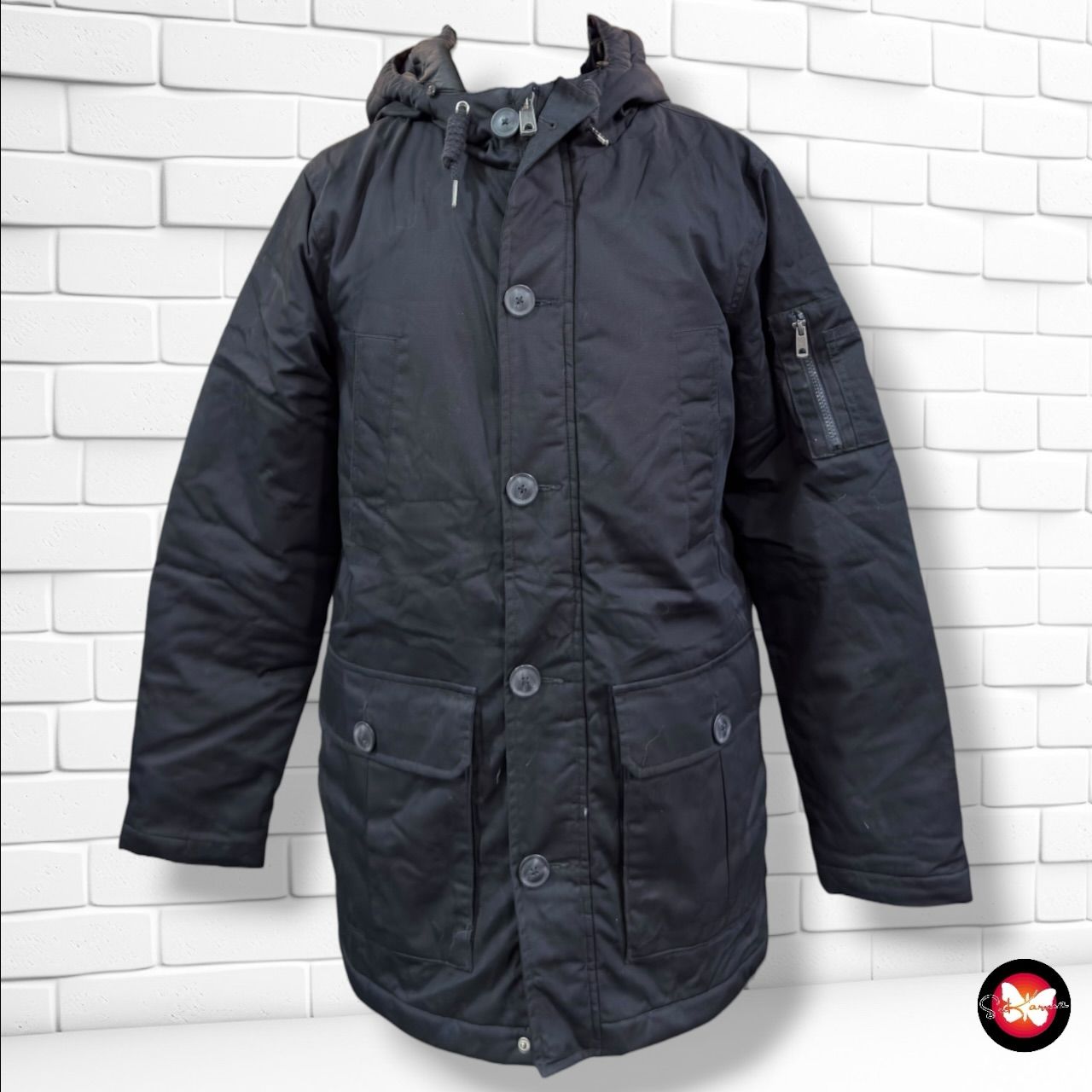 **HOY** Chaquetón acolchado CLOCKHOUSE color Negro Talla Hombre S