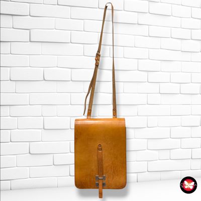 **HOY** Bolso bandolera de piel  color Marrón Talla MEDIANO