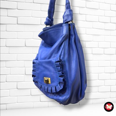 **HOY** Bolso de hombro de piel MARIELLA BURANI color Azul Talla GRANDE