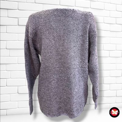 **HOY** Jersey de manga larga con ganchillo  color Morado Talla L