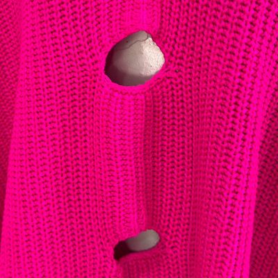 **HOY** MAXI Jersey de manga larga  color Fucsia Talla ÚNICA GRANDE