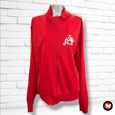 **HOY** Chaqueta sudadera “VESPA" color Rojo Talla XL