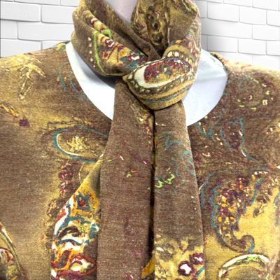 **HOY** Conjunto jersey + falda de punto y bufanda MARIÑA RIVEIRO color Varios Talla 50 (pequeña)