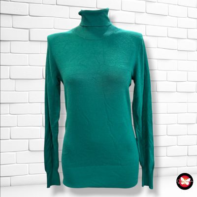 **HOY** Jersey de manga larga y cuello alto KAFFE color Verde Talla S
