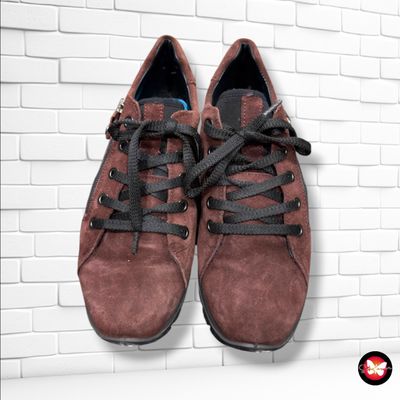 **HOY** Zapatillas de ante  color Marrón Talla Calzado 37