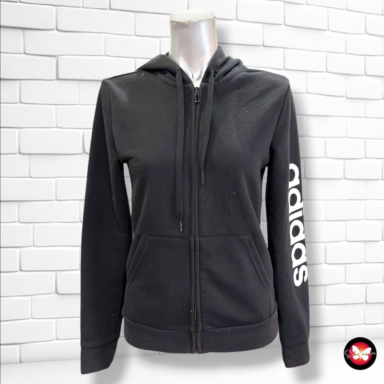 **HOY** Chaqueta sudadera ADIDAS color Negro Talla XS