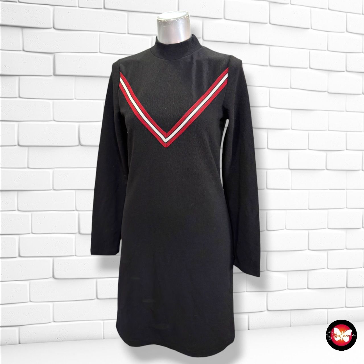 **HOY** Vestido de manga larga JENNYFER color Negro Talla M