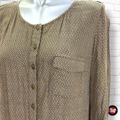 **HOY** Vestido blusón CAMAÏEU color Marrón Talla M