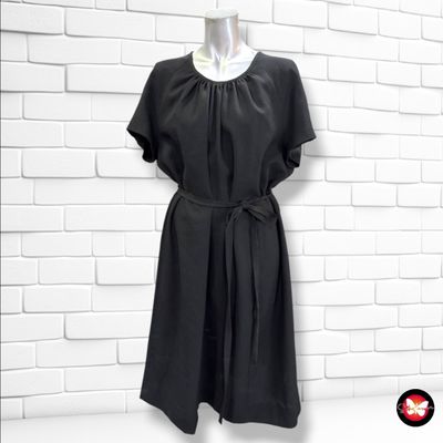 **HOY** Vestido de entretiempo de manga corta color Negro Talla L