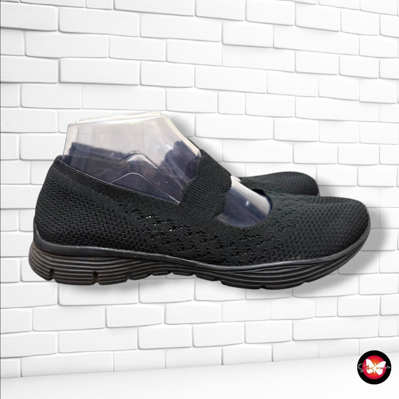**HOY** Zapatillas abiertas SKECHERS color Negro Talla Calzado 38