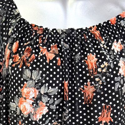 **HOY** Vestido batita color Negro, blanco y varios Talla ÚNICA GRANDE