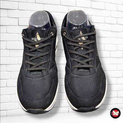 **HOY** Zapatillas SKECHERS color Negro y dorado Talla Calzado 39