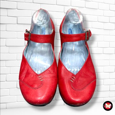 **HOY** Zapatos de piel WALKY color Rojo Talla Calzado 41