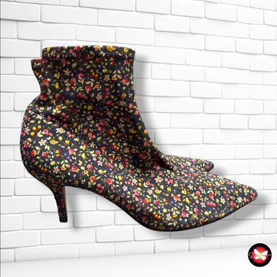 **HOY** Botines de lycra de florecias ZARA color Varios Talla Calzado 37