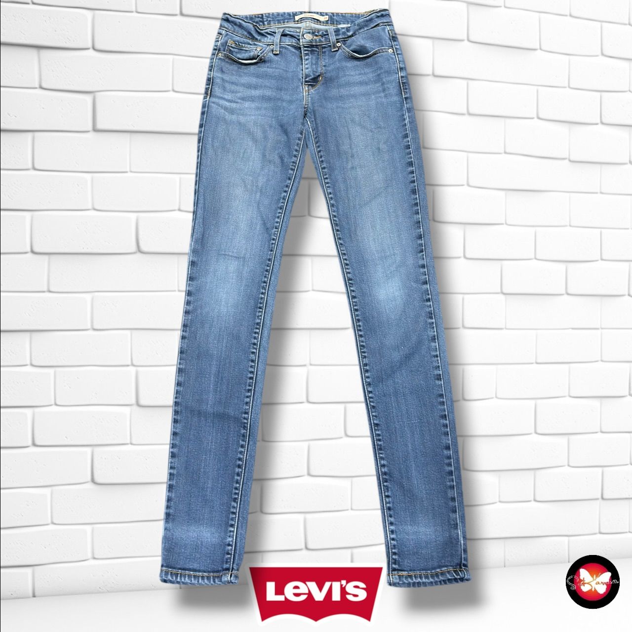**HOY** Pantalón 711 SKINNY LEVI’S color Azul vaquero Talla XS (W24)