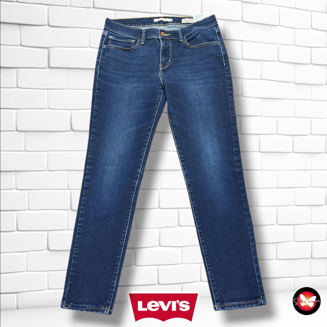 **HOY** Pantalón 710 SUPER SKINNY LEVI’S color Azul vaquero oscuro Talla L (W30)