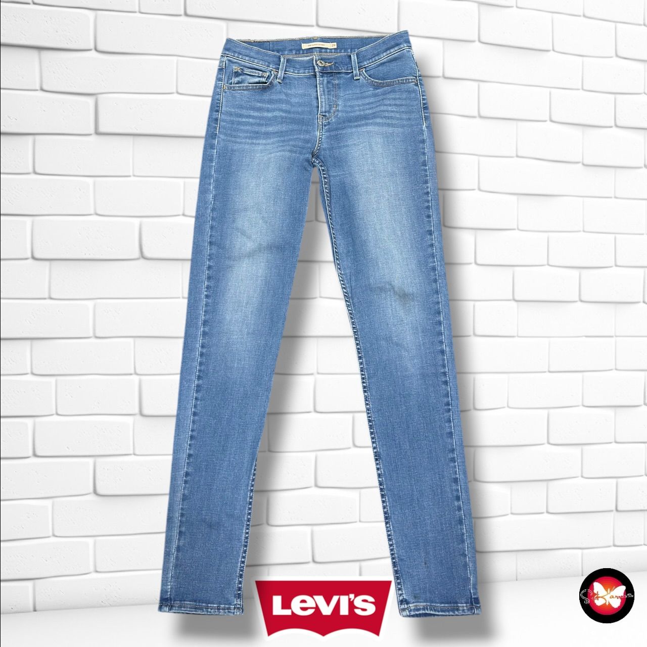 **HOY** Pantalón 710 SUPER SKINNY LEVI’S color Azul vaquero Talla M/L (W29)