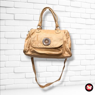 **HOY** Bolso bandolera / de hombro color Camel Talla GRANDE