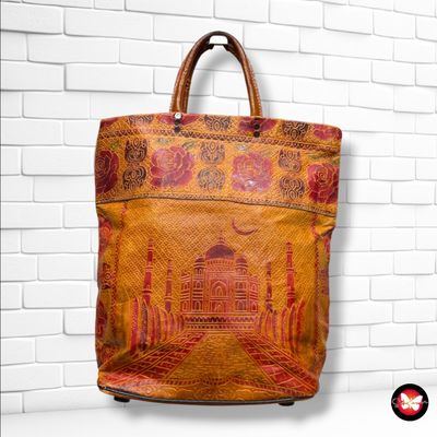 **HOY** Bolso de mano de piel color Marrón Talla GRANDE