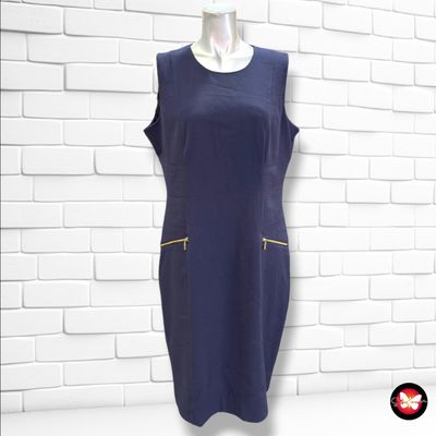 **HOY** Vestido office CALVIN KLEIN color Azul marino Talla 42 (12USA)