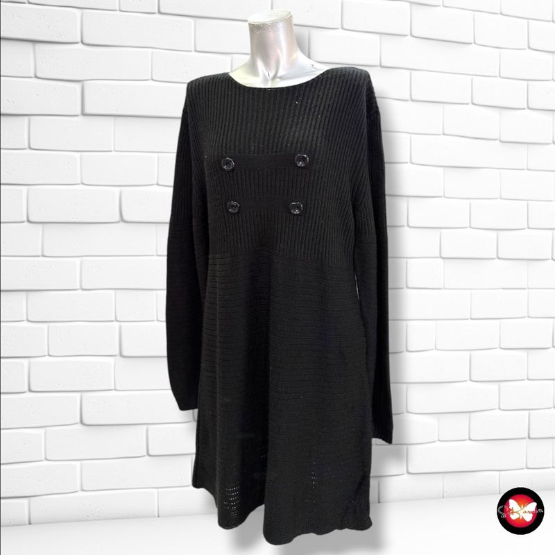 **HOY** Vestido de punto  color Negro Talla XL